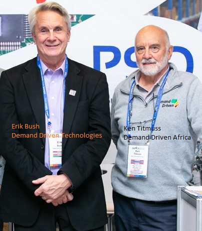 Ken Titmuss with Erik Bush